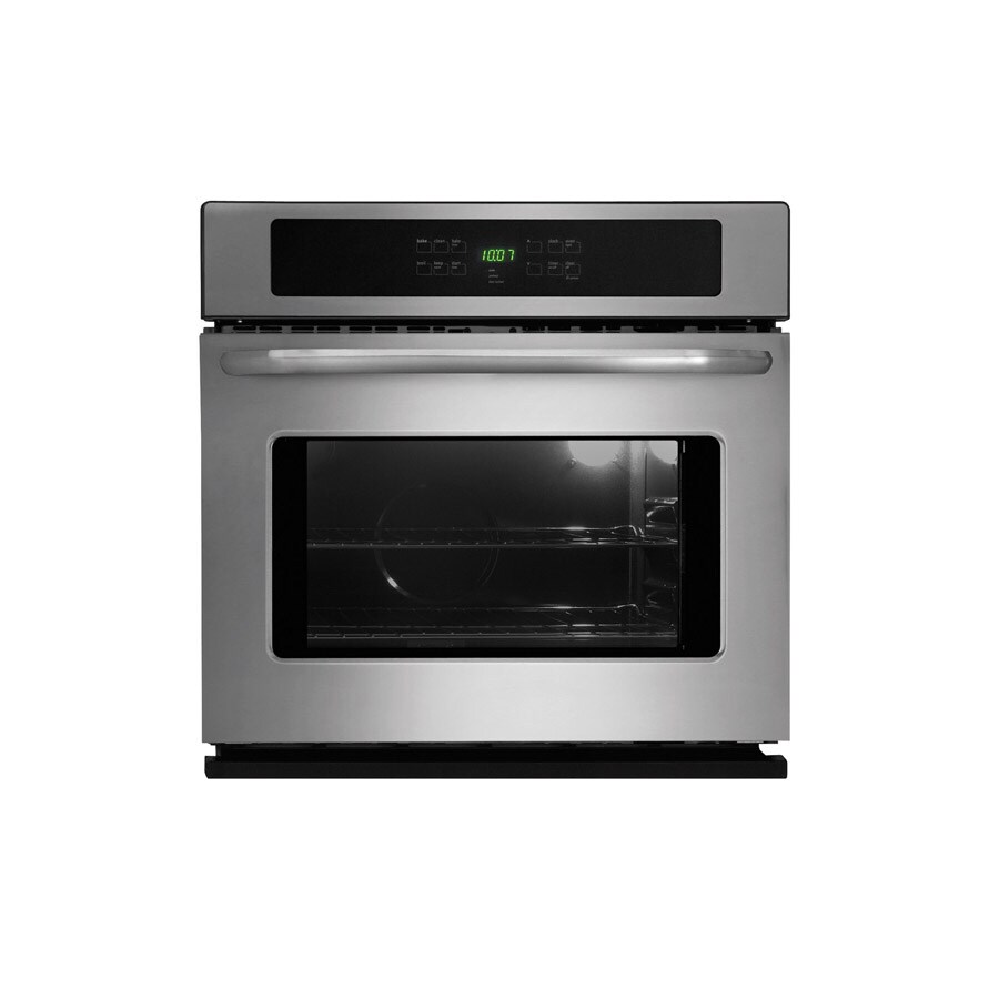 Frigidaire Selfcleaning Single Electric Wall Oven (Stainless) at