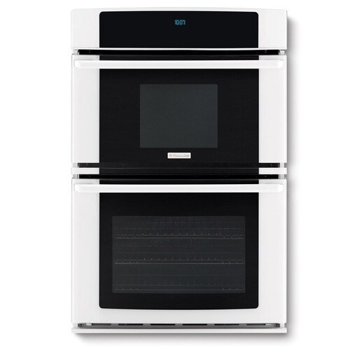 Electrolux 30in Microwave Wall Oven Combo (White) at