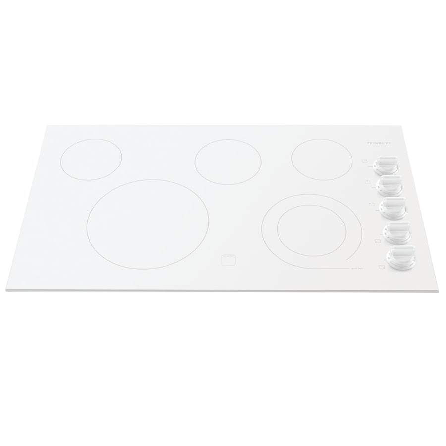 White induction cooktop 36