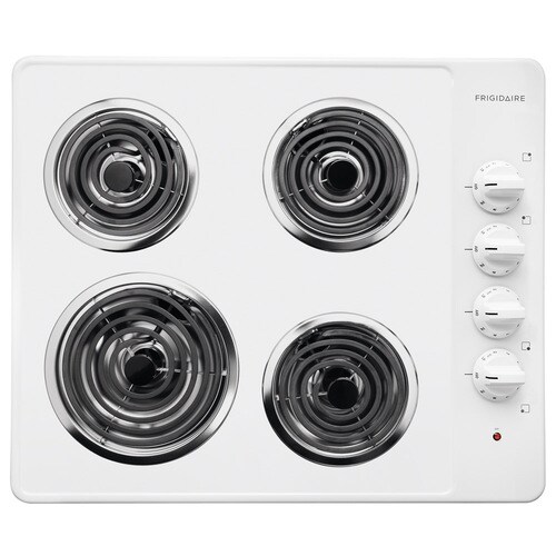 Frigidaire Electric Cooktop (White) 26in; Actual 25.75in) in