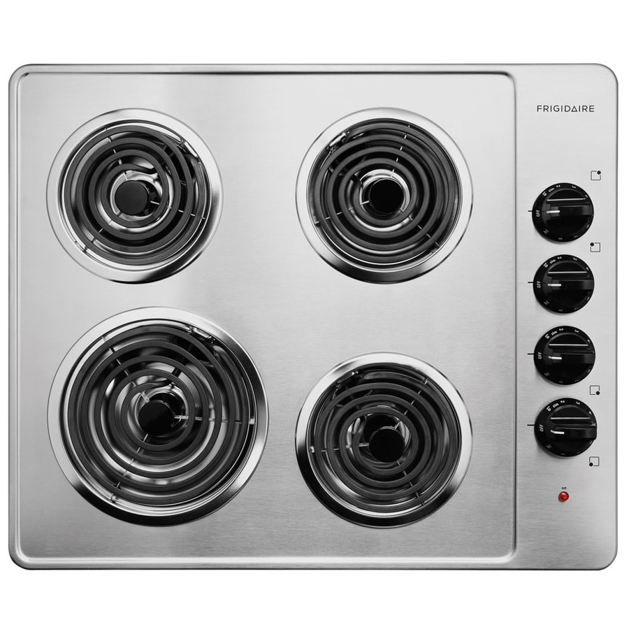 Frigidaire Electric Cooktop Stainless Steel Common 26 In