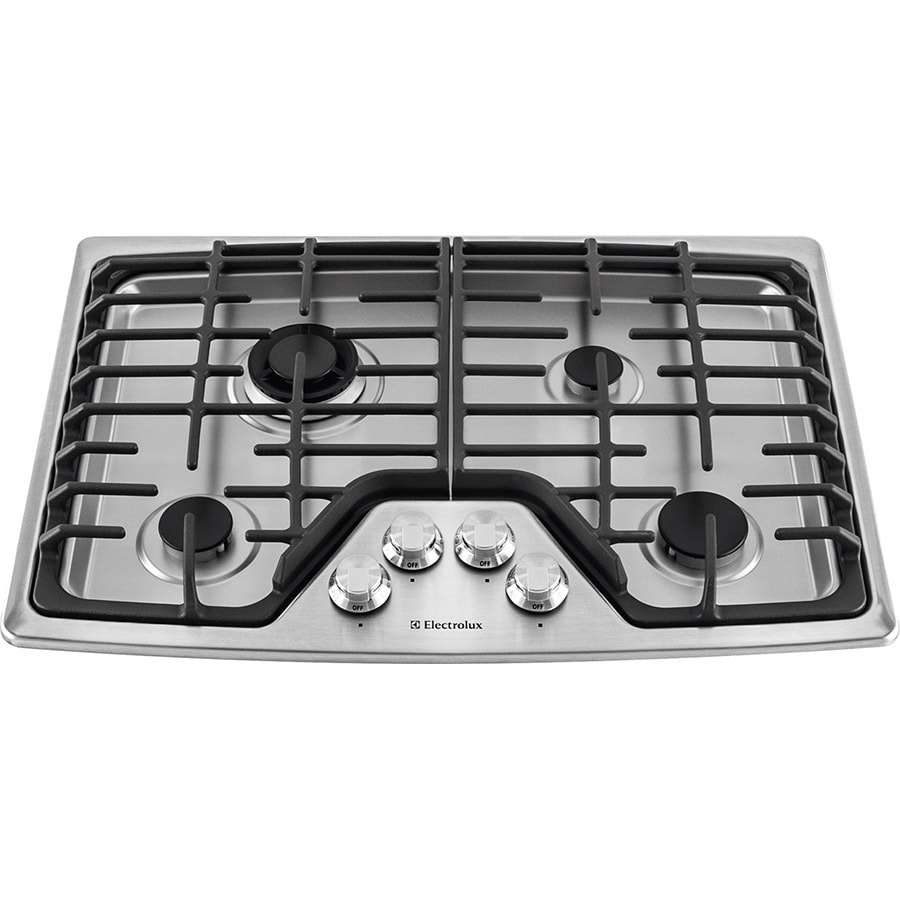 Frigidaire 30 In Stainless Steel Gas Cooktop Common 30 In