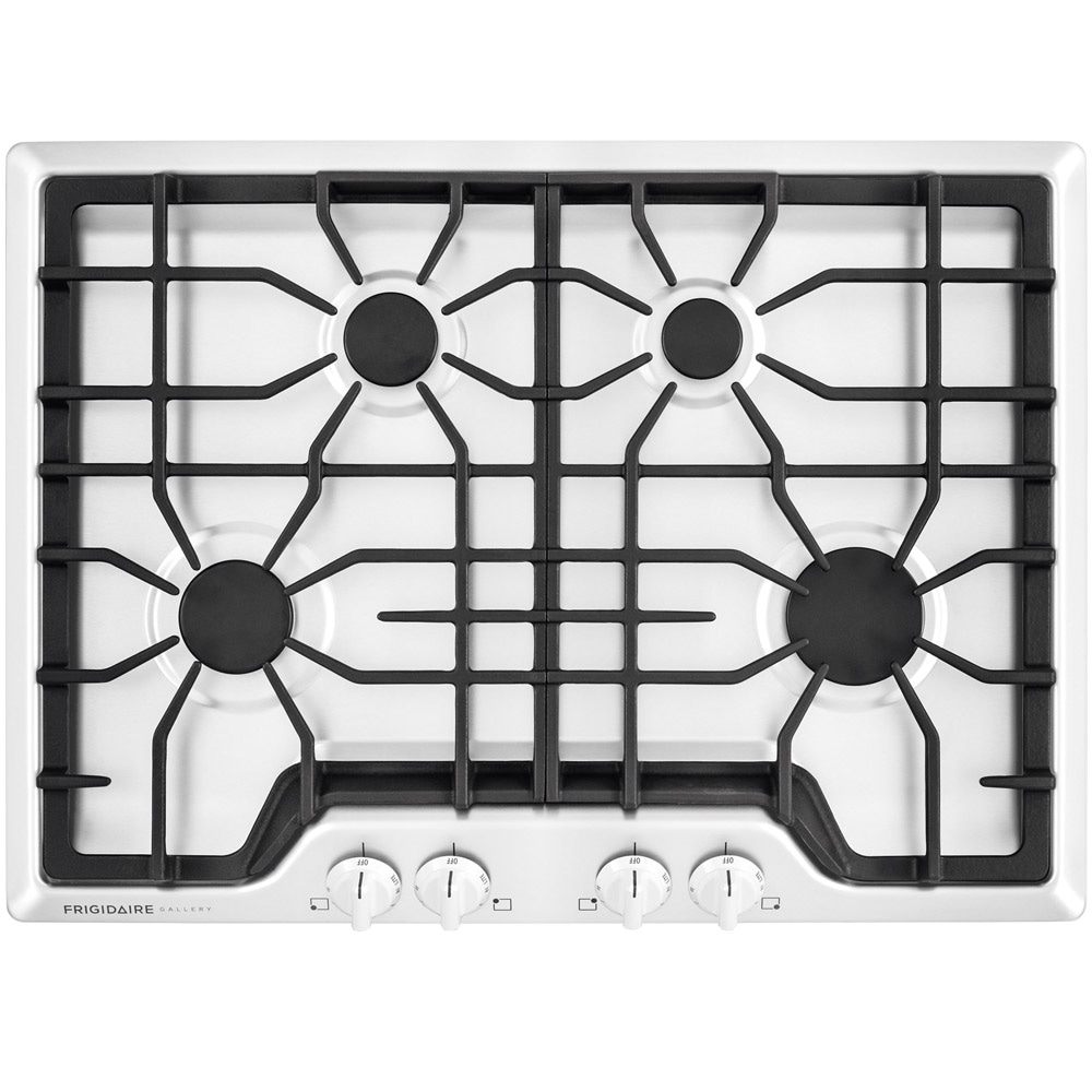 Frigidaire Gallery Gas Cooktop White Common 30 In Actual 30