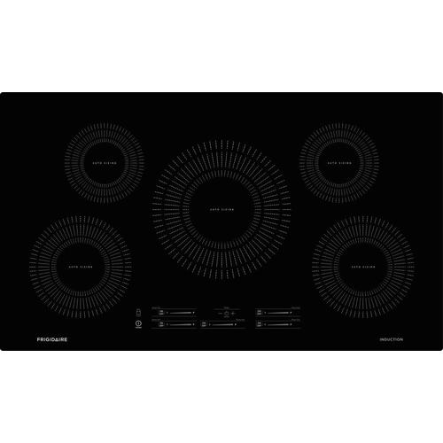 Frigidaire 36in 5 Elements Black Induction Cooktop in the Induction