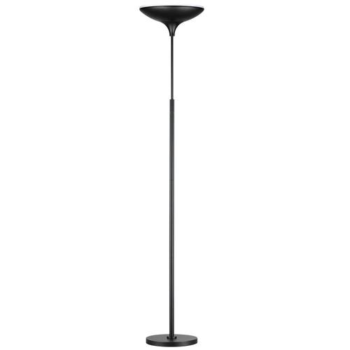 Globe Electric 70 9 In Black Torchiere Floor Lamp At Lowes Com