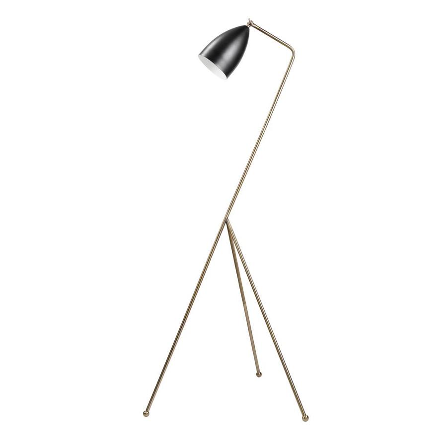 Globe Electric Zephyr 60 In Antique Brass Floor Lamp At Com