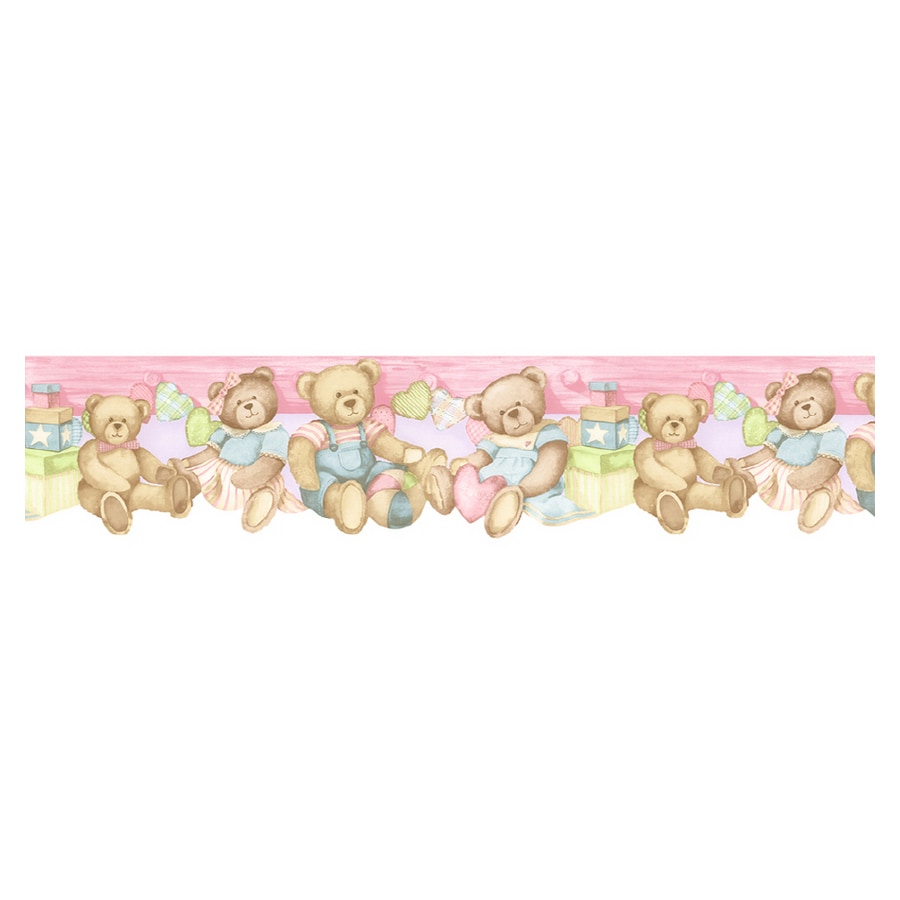 Norwall Baby Bear Wallpaper Border at Lowes.com