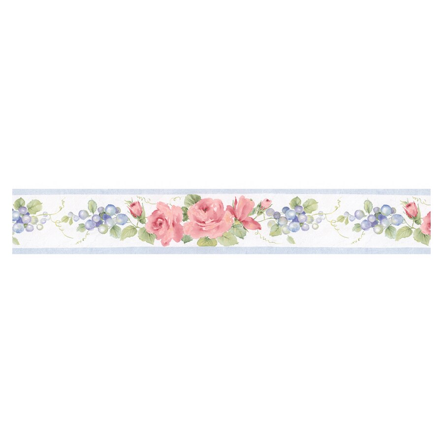 Norwall Poeme Wallpaper Border at Lowes.com