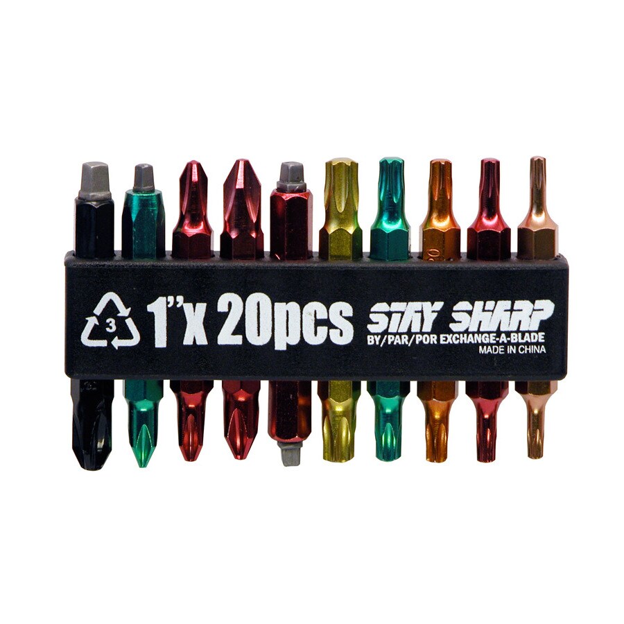 Exchange-A-Blade 75009 Professional 20-Piece Screwdriver Bit Set