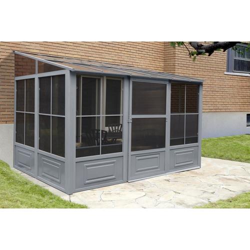 Gazebo Penguin Florence Add-A-Room 8 Ft. x 12 Ft. in Slate at Lowes.com