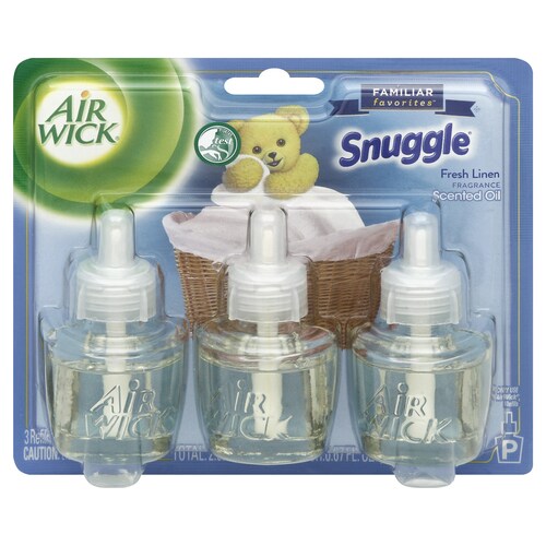 Air Wick 3Pack Fresh Linen PlugIn Air Freshener in the Air Fresheners department at