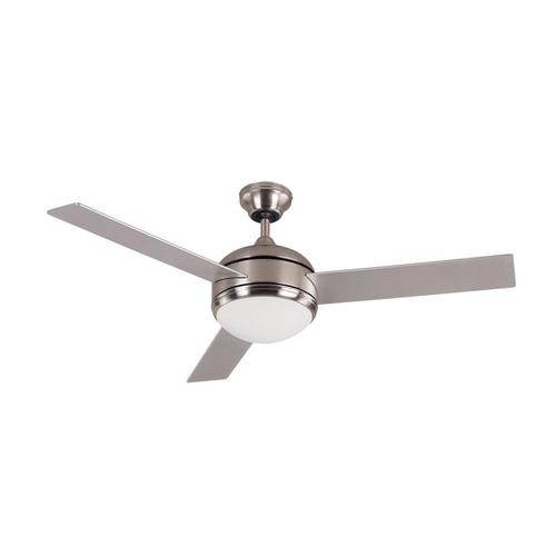 Canarm Calibre 48 In Brushed Pewter Indoor Ceiling Fan With Light Kit And Remote 3 Blade At Lowes Com