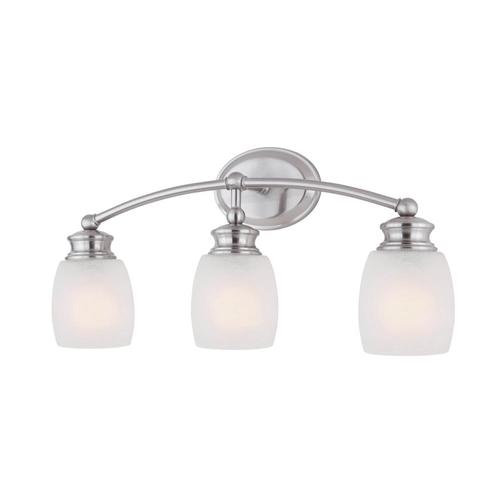 Canarm Palms 3-Light Chrome Transitional Vanity Light in the Vanity ...