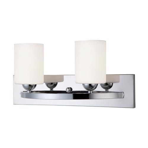 Canarm Hampton 2Light Chrome Traditional Vanity Light Bar in the