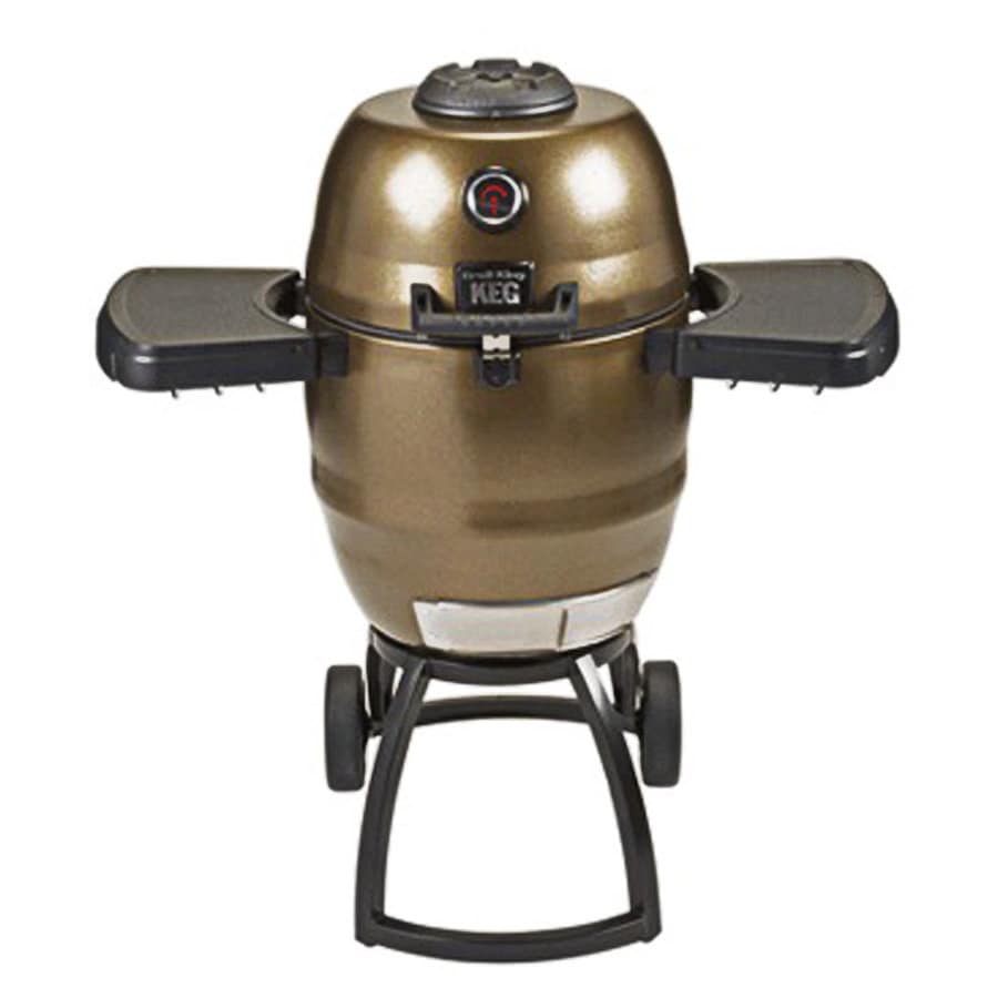 Broil King Keg 18.5 in W Terra Green Kettle Charcoal Grill at