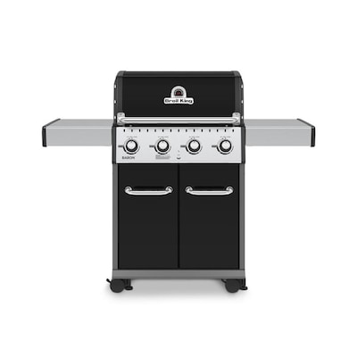 Broil King Baron 420 Black/Stainless Steel 4 Liquid Propane Gas Grill at Lowes.com