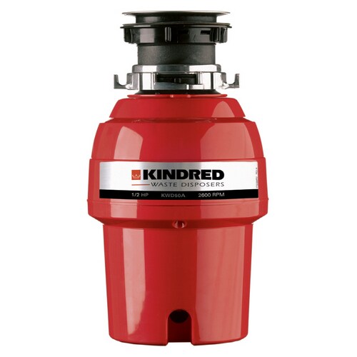 Kindred 1/2 HP Garbage Disposal with Sound Insulation in the Garbage