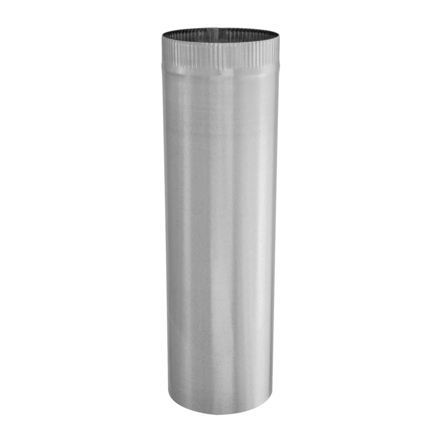 IMPERIAL 6-in x 24-in Galvanized Steel Round Duct Pipe at Lowes.com