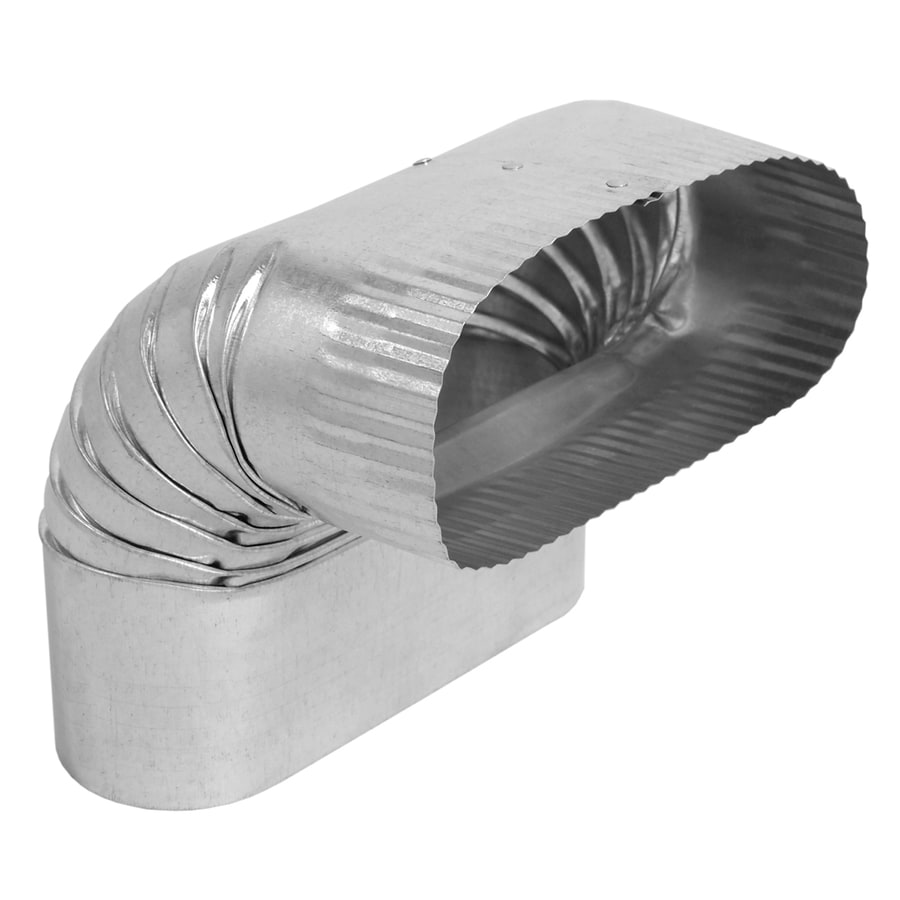 IMPERIAL 6-in x 6-in Galvanized Steel Oval Duct Elbow at Lowes.com