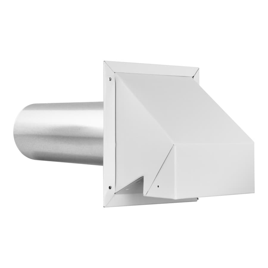 IMPERIAL 4in Dia Galvanized Steel R2 Exhaust Dryer Vent Hood at