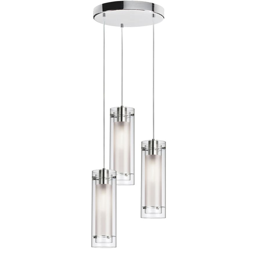 Dainolite Polished Chrome Multi Light Moderncontemporary Clear Glass