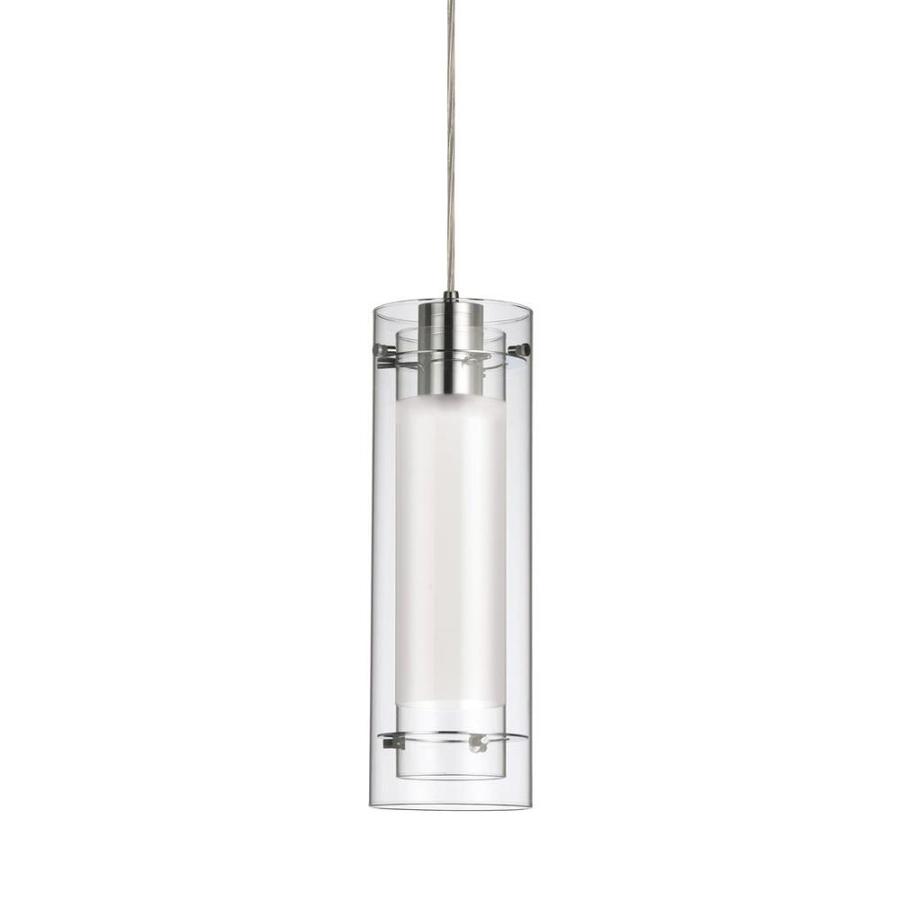 Dainolite Polished Chrome Mini Modern Contemporary Clear