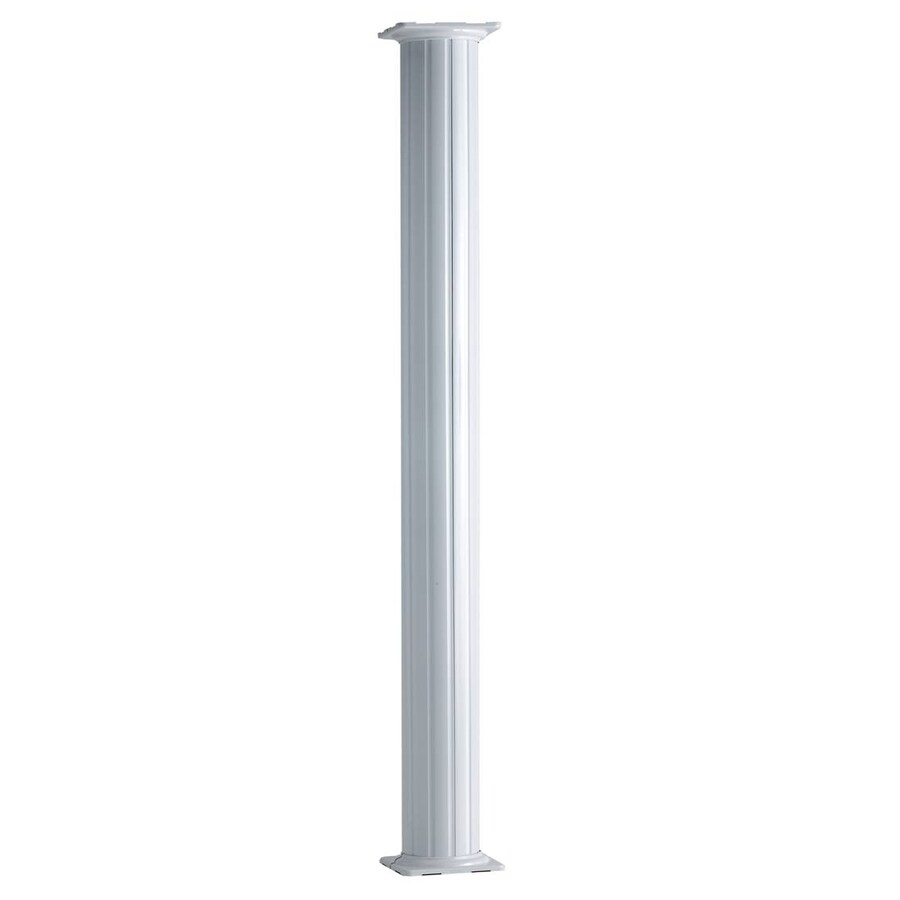 8-in x 8-ft Unfinished Aluminum Round Column in the Columns department ...