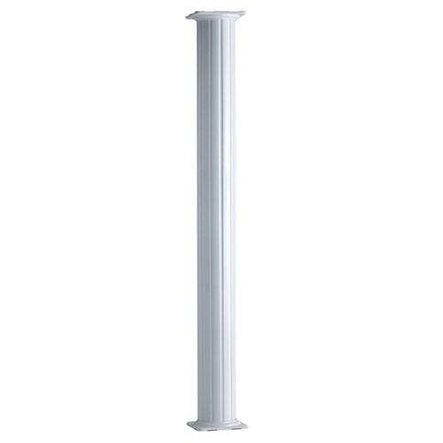 8-in x 8-ft Unfinished Aluminum Round Column at Lowes.com