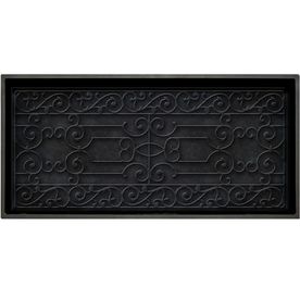 Multy Home Recycled Rubber Mats At Lowes Multy Home Manor Rectangular Boot Tray Actual 17 In X 35
