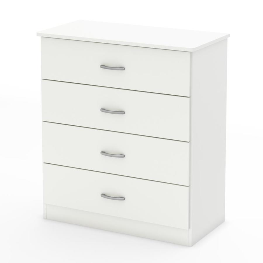 South Shore Furniture Libra Pure White 4 Drawer Chest At Lowes Com