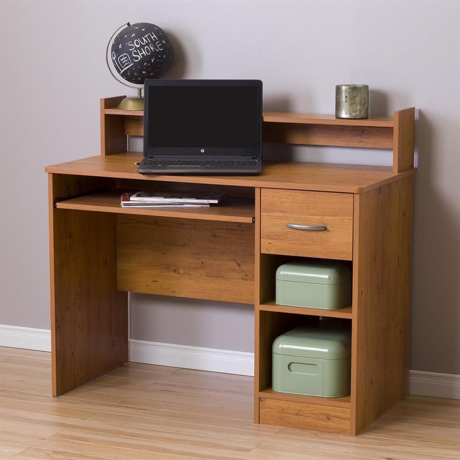 South Shore Furniture Axess Transitional Country Pine Computer
