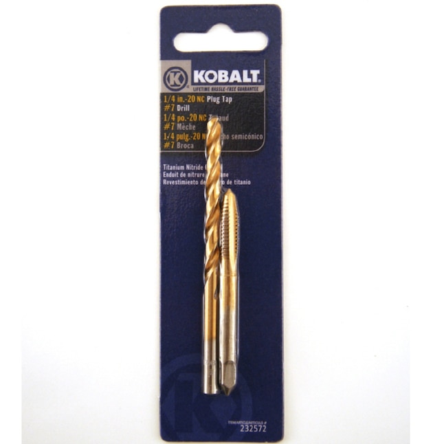 Kobalt 358061 Tough Carbon Tool Steel with Titanium Nitride Coating Tap