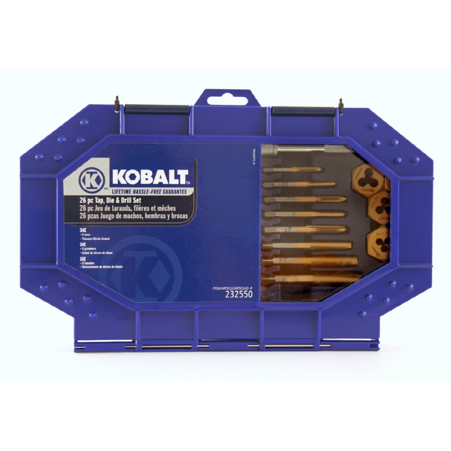 Lowes kobalt drill online bit set