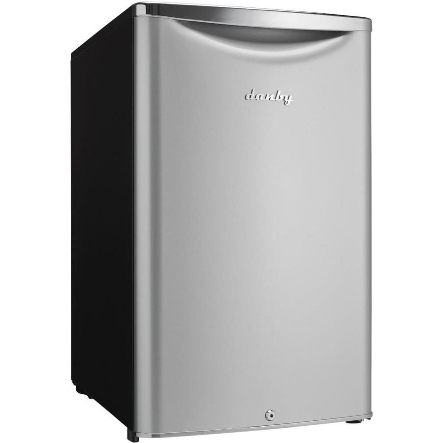 Danby Contemporary Classic 4.4-cu ft Freestanding Mini Fridge (Iridium ...