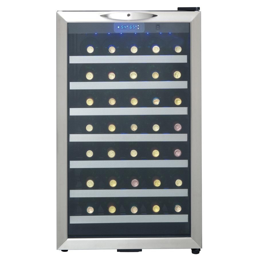 Danby Designer 45 Bottle Freestanding Wine Cooler At Lowes Com