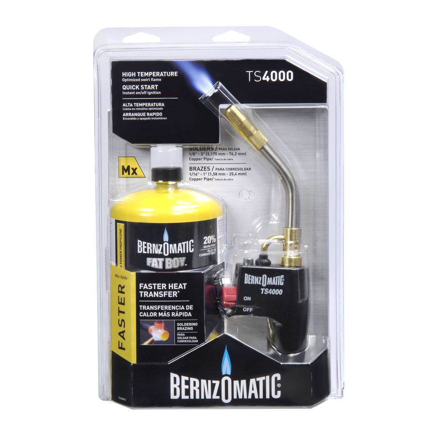 BernzOmatic TS4000KC Map-Pro Kit in the Handheld Torches department at Lowes.com