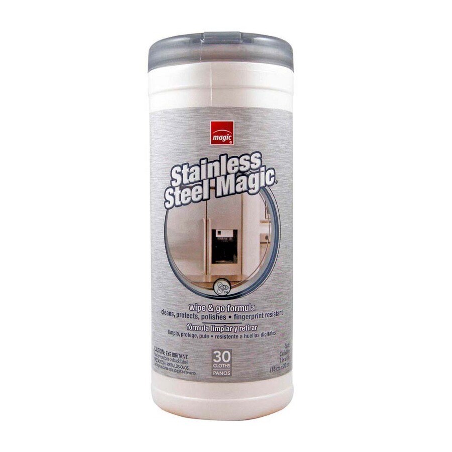Magic 30Cloths Stainless Steel Cleaning Wipes at