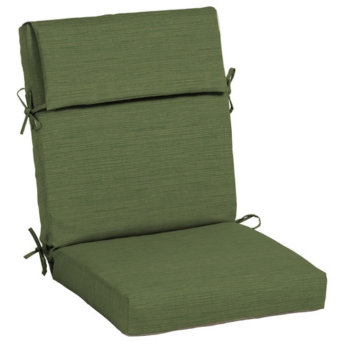 Allen Roth Neverwet High Back Patio Chair Cushion In The Allen Roth Neverwet High Back Patio