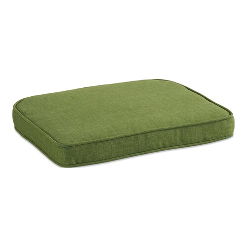 Valleydale Texture Green Seat Pad in the Patio Furniture Cushions ...