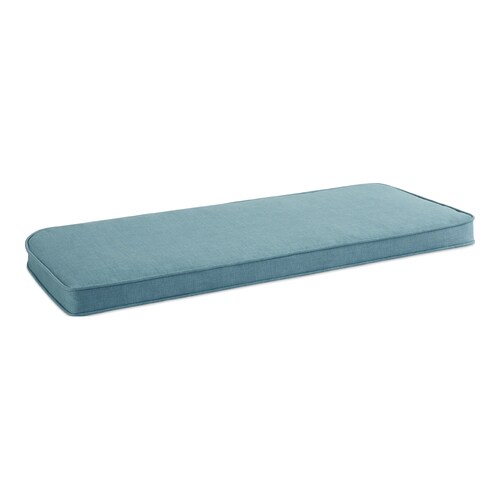 Style Selections Texture Teal Texture Teal Patio Loveseat Cushion