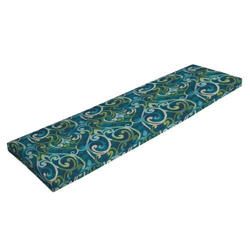 Style Selections Salito Marine Patio Bench Cushion in the Patio