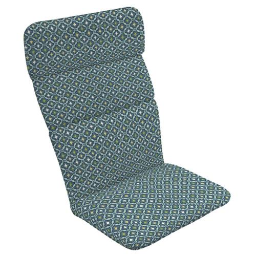 Arden Selections Alana Tile Patio Chair Cushion in the 