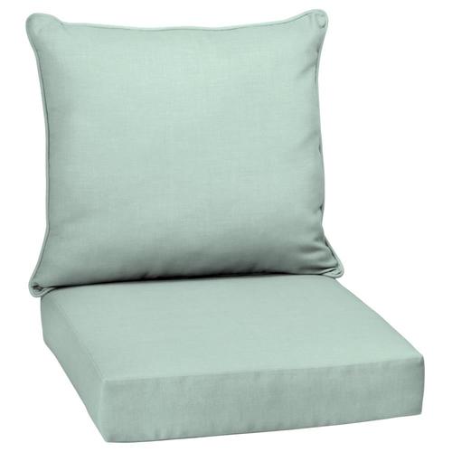 Arden Selections 2 Piece Aqua Leala Texture Deep Seat Patio Chair