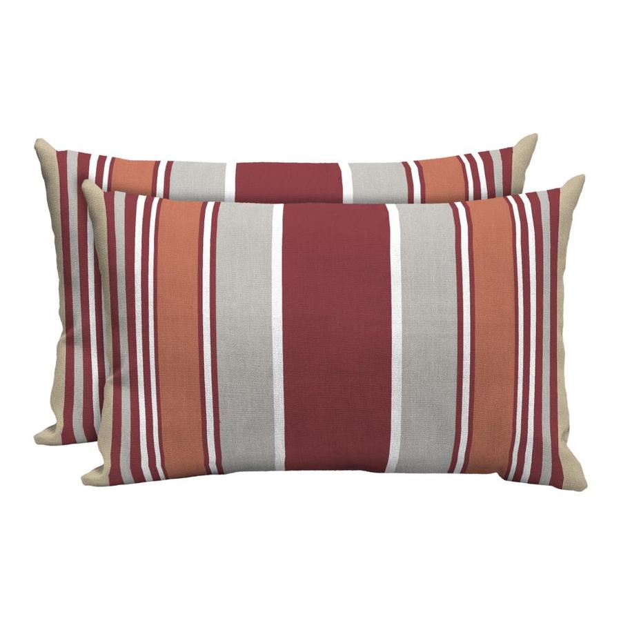 red outdoor pillows