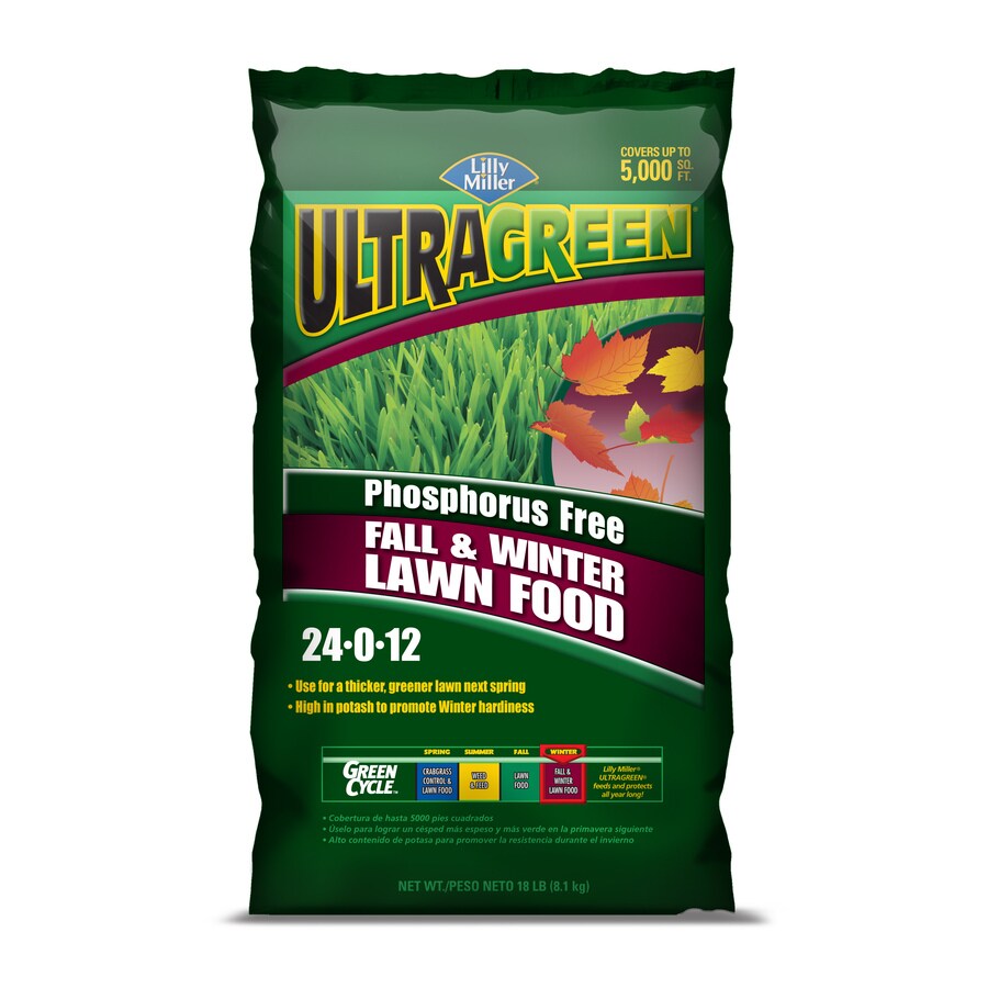 Ultragreen 5,000-sq ft Ultragreen Fall/Winter Lawn Fertilizer (24-0-12 ...