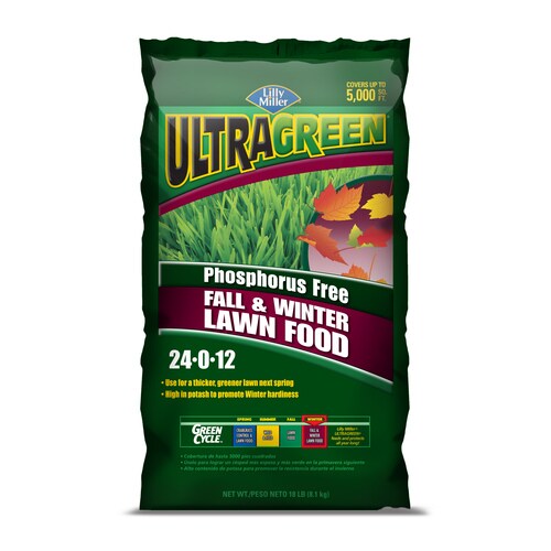 Ultragreen 5,000-sq Ft Ultragreen Fall Winter Lawn Fertilizer (24-0-12 