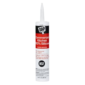 Dap Commercial Kitchen Oz Clear Silicone Specialty Caulk Dap Commercial Kitchen Oz Clear Silicone Specialty Caulk