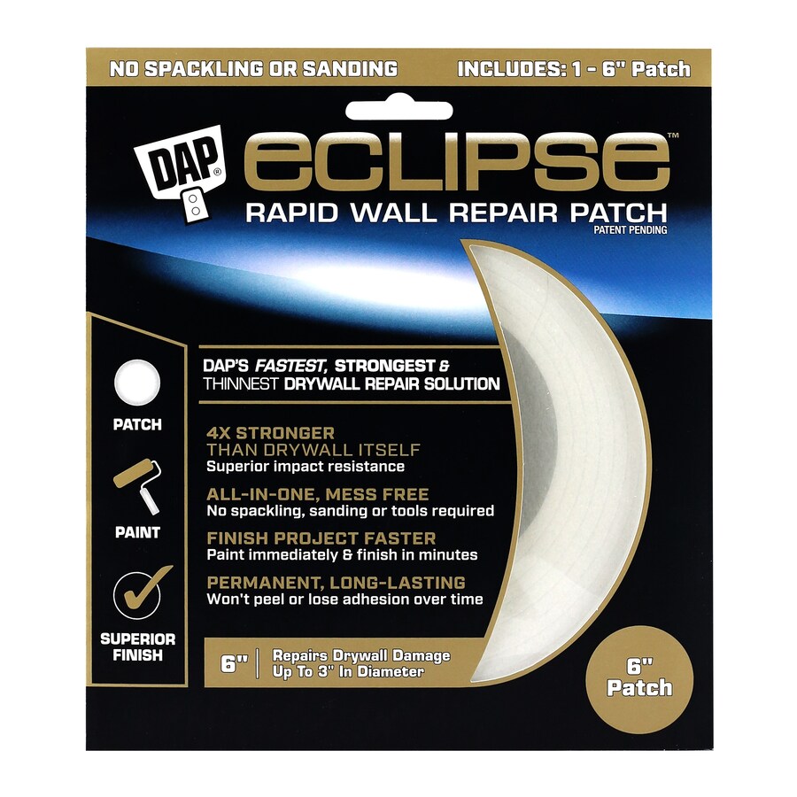 DAP Eclipse 6 in Wall Repair Patch in the Drywall Repair Patches