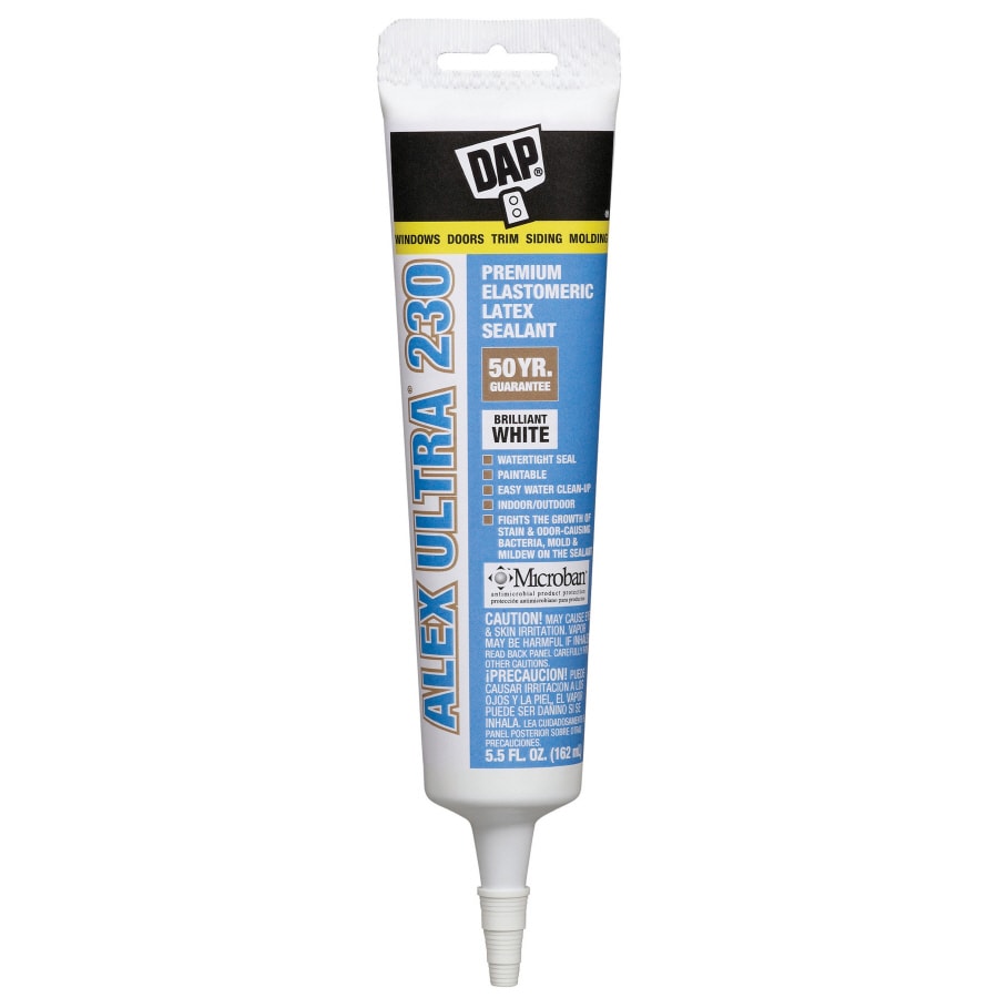 DAP 5.5 OZ. ALEX ULTRA® 230 with Microban® White Caulk at Lowes.com