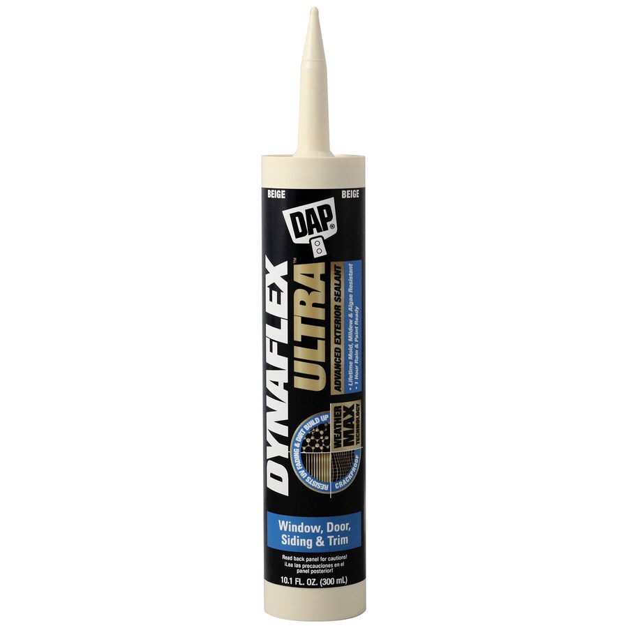 DAP Dynaflex Ultra 10.1oz Beige Paintable Latex Caulk in the Caulk